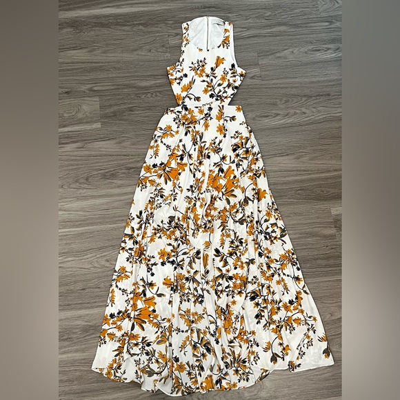 Ali & Jay Bohemian Rhapsody Cream Floral Print Maxi Dress. Size:S. Gently Used. - Picture 1 of 3